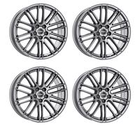 4 Rial Kibo wheels 8.0Jx18 ET45 5x114,3 GRA for DACIA Duster