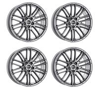 Rial Wheels Kibo 8.0Jx18 ET48 5x112 GRA for AUDI A3 A3 Sportback Limousine A4 A