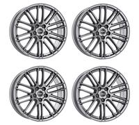 4 Rial Kibo wheels 8.5Jx20 ET45 5x114,3 GRA for RENAULT Espace Fluence Laguna La