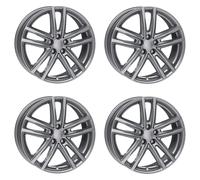 4 Rial X10 wheels 7.0Jx17 ET47 5x112 GRA for AUDI A3 A3 Sportback Limousine A6