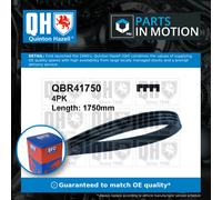 4 Rib Multi V Drive Belt fits DAIHATSU YRV M2, M201 1.3 2001 on QH 9004831029