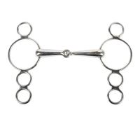 4 ring bit for single horse Harry's Horse 19 mm