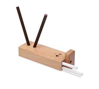 4-Rod Turn Box, Ceramic Sharpener Rod from Kitchen Sharpening Tool, Portable Manual Ceramic Sharpening Rod