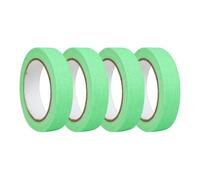 4 Rolls 15mm x 5m Neon Gaffer Cloth Tape Glow in the Dark Cloth Tape Fluorescent Fabric Tape UV Blacklight Tape Glowing Decoration Tape for Party Home Green