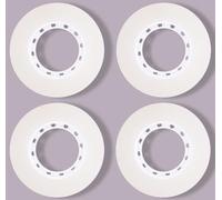 4 Rolls Clear Sticky Tape 18mm x33m for Arts and Crafts, Small Parcels, Gift Packing - Transparent Tape Daily Stationary Use at Home School and Office