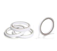 4 Rolls Double Sided Sticky Tape, Double Sided Tape for Crafts 5mm X 20m, Transparent Double-Sided Tapes Easy to use Suitable for Crafts, DIY Gifts and Card Making