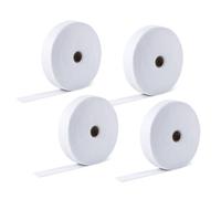 4 Rolls for Jelly Roll Batting Strip 2 1/4 Inch, 50 Yards Soft Cotton Blend Batting Roll Fabric for Quilting Clearance Throw Rugs Braided Rug