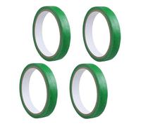 4 Rolls Green Premium Masking Tape,Low Tack,Writable,Professional Grade,Indoor Painting and Artists Decorating Painters Decorators Automotive Painter'S Tapes,for Adhesive Crafts,Renovation Work,20M