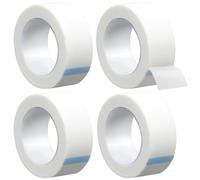 4 Rolls Micropore Surgical Tape, 1.25cm X 9m Adhesive Medical Tape for Wound Dressing Tapes, Taping Bandages Eyelid Stickers DIY Breathable Eyelash Extension