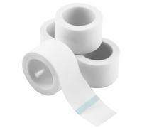 4 Rolls Micropore Surgical Tape 2.5cm x 9.1m Hypoallergenic Micropore Tape for Sensitive Skin Non Woven Plaster Roll for Medical Dressings First Aid Adhesive Bandages Breathable Eyelash Extension