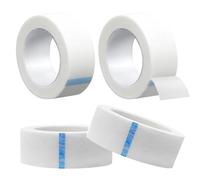 4 Rolls of 1.25cm x 9.1m Breathable Micropore Surgical Tape for Medical and Cosmetic Use