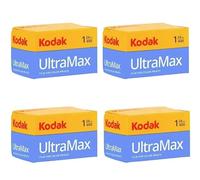 4 Rolls of Kodak UltraMax 400 Color Negative 35mm Film, 24 Exposure