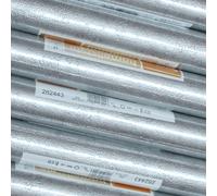 4 Rolls Plain Silver Wallpaper Metallic Textured Industrial Distressed Effect