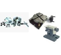 4"Rotary Table 3 Jaw Self Centering 80Mm Chcuk & Backplate Single Bolt Tailstock-Amz333