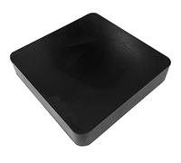 4" RUBBER BLOCK Dapping Metal Working Bench Block 4" X 4" X 1" Art Clay Silver Tool