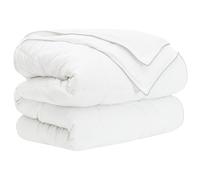 Duvet White 135x200 cm Bamboo Fibre Blend 20% Bamboo 80% Polyester OEKO-TEX Soft