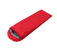 4 Season Sleeping Bag Lightweight & Waterproof, Warm Rectangular Sleeping Bag with Compression Sack for Adults Kids Teens, Cold Weather Camping, Hiking Backpacking Accessories (Red,950g)