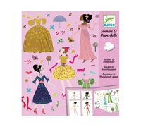 4 seasons dress - Stickers and paper dolls Multicoloured one size