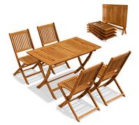4 Seat Garden Dining Set Sydney Acacia Wood FSC®-certified