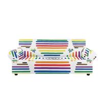 4 Seater Sofa Cover Abstract Stripes Stretch Sofa Covers Couch Covers