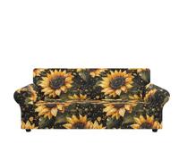 4 Seater Sofa Cover Retro Green Coffee Stretch Sofa Covers Couch Covers