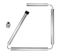 4 Section Magnesium Anode Rod for Heaters Threaded 3 / 4inch Sleeve Included Water Heater Flexible Anode Rod