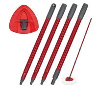 4-Section Spin Mop Handles, Mop Base for Ocedar EasyWring RinseClean 2 Tank System, Mop Handle Mop Base Set for O Cedar, American Thread Joint