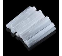 4" Selenite Crystal Sticks, 12Pcs Large Selenite Wand White Raw Rough Crystals Bulk Reiki Energy Stones for Healing Reiki, Protection, Divination, Witchcraft Supplies