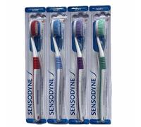 4 Sensodyne Toothbrush Sensitive Soft - Daily Care Gentle Care for Sensitive Teeth & Gums palmers Daily Oral Care Sensitive Teeth and Gums Brushing Cleaning
