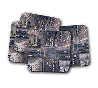 4 Set - 5th Avenue New York Coaster - NYC USA Travel City America #13257