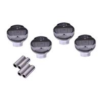 4 Set 76mm 76. 25mm 76. 5mm 76. 75mm 77mm STD +25 +50 +75 +100 Pin 17mm Piston Kit Compatible With 1000cc Motorcycles 2008-2016 Models Fits Various Sport Bikes Including CBR Series(4set STD Piston)