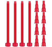 4 Set Butane Lighter and Torch Refill Adapter, Butane Bottle Adapter, Universal Gas Refill Head for Short Nozzle's Butane Bottle, Butane Torch, Butane Lighter