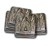 4 Set - Glasgow University Cloisters Coaster - Architecture Student #15025