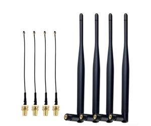 4 Set High Gain for lora Antenna 5dBi 868MHz 915MHz for sma Connector for Helium Miner Mesh Node Smart Home Automation 19.5cm(868MHz)