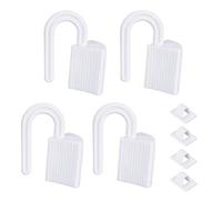 4 Set Hinge Guard Baby Finger Protector Plastic Finger Pinch Guard Door Locks Guard Door Safety for Door Window Protection Baby Kids Finger