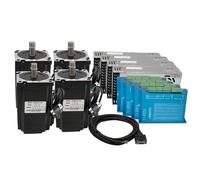 4 set Nema34 Closed-Loop stepper Motor 6A 4.5Nm 8.5Nm 12Nm+2-Phase HBS860H HBS86H Driver +400w60v power For(HBS86H,12Nm)