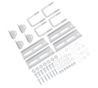 4 Set of 8 Inch Castle Cassettes for Trailer for Galvanized Trailer Kit Top Bracket for Crossmember 1.5 x 3 Inch 2 x 3 in 3 x 3 in, default, #511