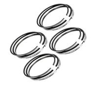 4 Set Piston Rings Compatible with Hitachi Excavator ZAX120 EX120-5 Compatible with Isuzu Diesel Engine 4BG1T 4BG1TAB 4BG1TPG 4BG1TC 4BG1-TRD07 4BG1-TRD06 4BG1 Truck NKR61 NPR61