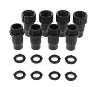 4 Set Plastic Garden Hose Tap Adapter Quick Connect Kit