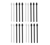 [4-Set Replacement Touch Pen Nibs for Note 10/Note 10 Plus - Includes Tweezers & Needles for Easy Installation - Compatible with Tab S6/T860/T865] (Black)