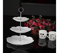 4 Sets 3 Tier Cake Stand Hardware,tiered Tray Hardware 3 Tier Cake Stand Fittings Hardware Dessert Serving Tray Stand Handle Hardware Fittings For Cak