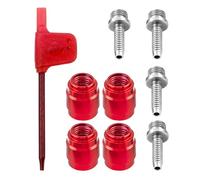 4 Sets Bike Oil Olive Insert Disc Brake Connecting Insert Kit for Avid Sram Bicycle Hydraulic Hose Fitting Insert Tool Disc StealthamaJig Brake Hose STEALTH-A-MAJIG Quick Install with T8 Spanner