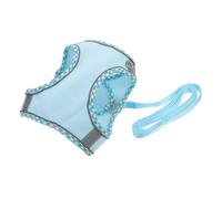 4 Sets Dog Reflective Harness Pet Dog Vest Harness Puppy Harness for Small Dogs Harness for Large Dogs Adjustable Pet Ha (blue 48x44x19cm)