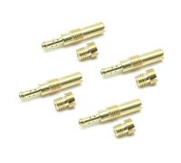 4 Sets For CBR600F Hurricane 1987 1988 1989 CBR 600 F Carburetor Repair Kit Carb Main Slow Pilot Jets Nozzle Rebuild Parts