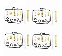 4 Sets For Suzuki GSF400 Bandit 400 GJ74A GSF Carburetor Repair Kit Chamber Seal Gasket Float Valve Needle Seat O-ring Spring