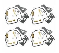 4 Sets For VMX1200 1985-1986 1988-2007 Carburetor Repair Kit Carb Seals Float Pilot Screws Rebuild Carburettor Repair
