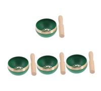 4 Sets Himalaya Bowl Buddhism Supply Yoga Bowl Healing Sound Bowl Buddha Chanting Bowl Ringing Bowls Singing Spiritual Bowl Meditation Singing Bowl Copper To Heal Bowl Set