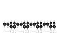 4 Sets Metal Pulley Set with 2 Single and 2 Double Wheels | Iron Brackets, Ropes and Hooks Included, Compact Storage Box, for Students, Home Education, Science Fair Projects