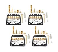 4 Sets Motorbike Carburetor Rebuild Kits Carb Repair Jet Seal Tools For Y&amaha XJ650 1980 1981 1982 1983 1984