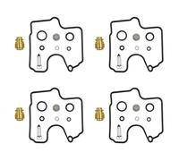 4 Sets Motorcyclce Carburetor Rebuild Repair Tool Kit Fit For XVZ13 Royal Star Tour Deluxe 2005-2010 Venture 1999-2013 XVZ 13